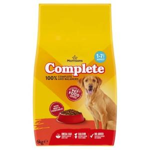 Morrisons Complete Adult Beef & Veg Dog Food 6kg