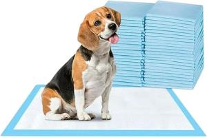 50 Large Leak-Proof Puppy Training Pads 60x60cm