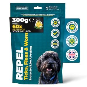 ProDog Natural Tick, Worm & Flea Repellent Supplement