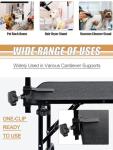 Adjustable Grooming Table Arm Clamps for Dogs