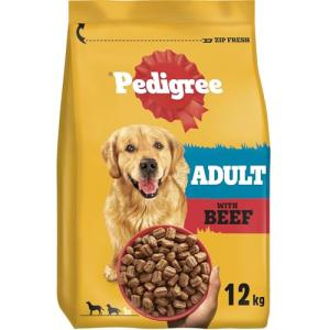Pedigree Complete Beef & Veggie Dog Food 12kg