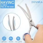 Professional Stainless Steel Dog Grooming Scissors - 6.5