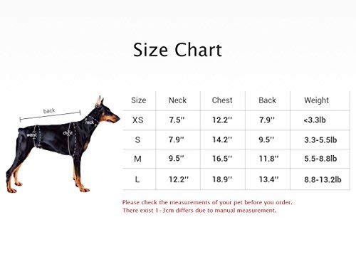 Security Pattern Dog Costume for Small and Medium Dogs