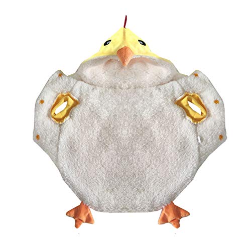 Rooster Cosplay Costume for Dogs and Cats, Small, Yellow