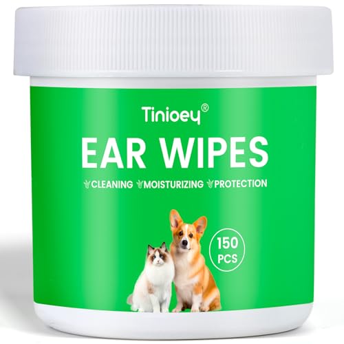 Plant-based Dog Ear Wipes (150 Pads) | Clean, Soothe, Relieve Dog Ear Issues