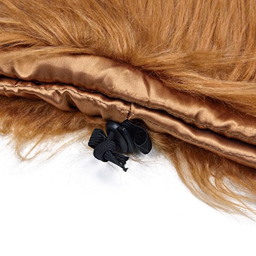 Lion Mane Wig Costume for Dogs and Cats