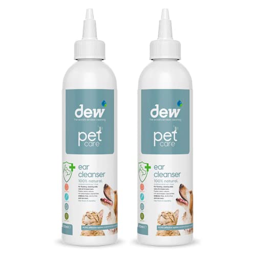 DEW Pet Ear Care: 100% Natural Antibacterial Solution