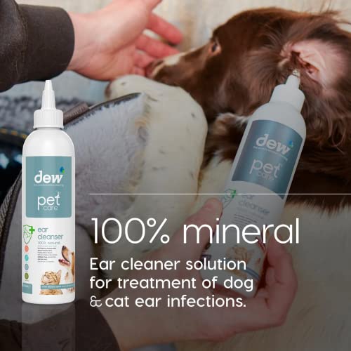 DEW Pet Ear Care: 100% Natural Antibacterial Solution