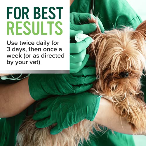 Vet Recommended Dog Ear Cleaner - Stops Itching & Shaking