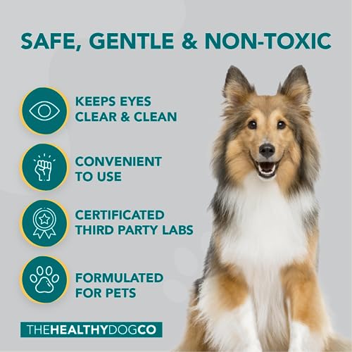 Natural Dog Eye Drops with Colloidal Silver for Pets