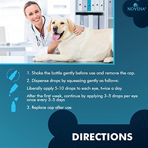 NOVEHA Pet Drops | Vision & Health Solution (2 x 10 mL)
