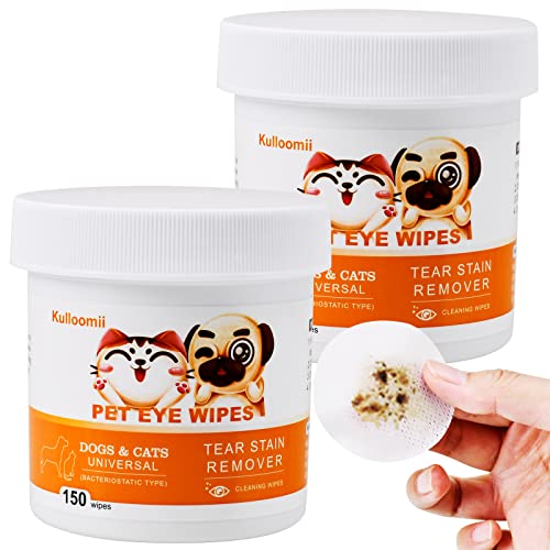 Gentle Eye Wipes for Dogs & Cats - 300 Count
