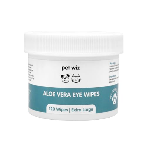 Vet Approved Eye Wipes for Large Dogs | Natural