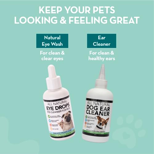 Natural Dog Eye Drops with Colloidal Silver for Pets