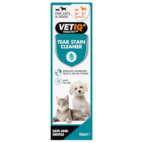VetIQ Tear Stain Remover - Gentle Eye Wipes