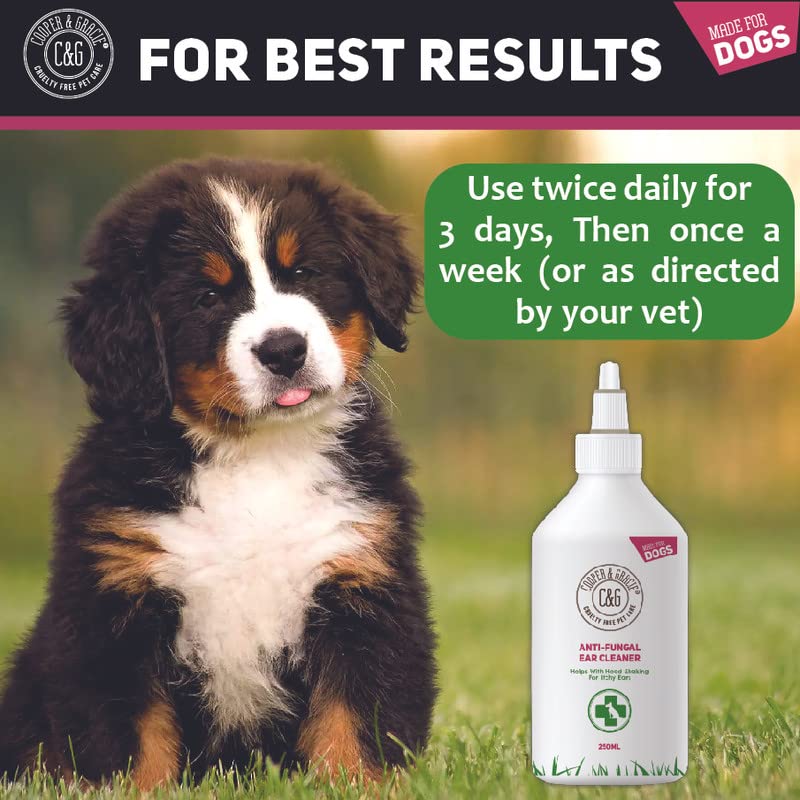 C&G Pets Dog Ear Cleaner - Anti Viral Formula