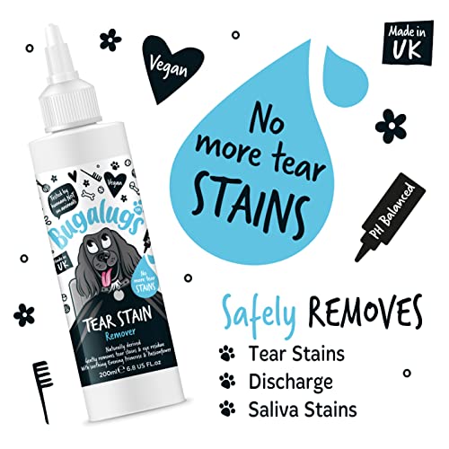 BUGALUGS Tear Stain Remover for Pets' Eyes