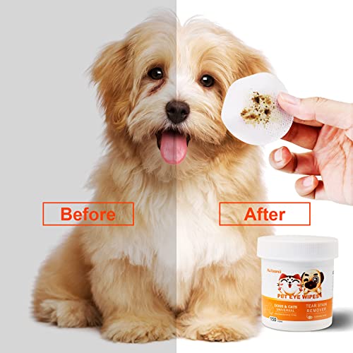 Gentle Eye Wipes for Dogs & Cats - 300 Count