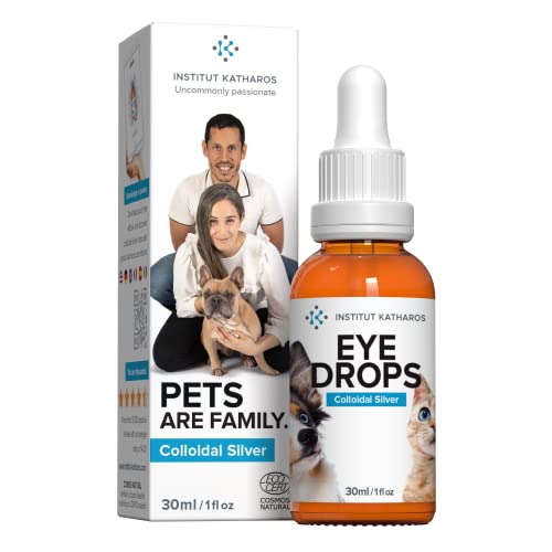 Institut Katharos Eye Drops for Dogs & Cats - Antibiotic Treatment for Eye Infection
