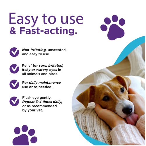 RenaSan Natural Eye Drops for Dogs, Cats & More