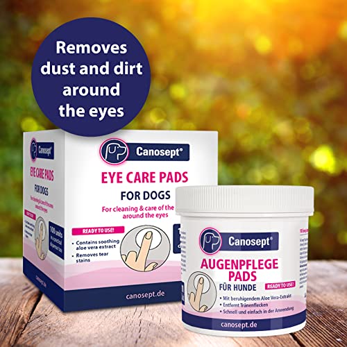 Canosept Dog Eye Wipes - Tear Stain Remover