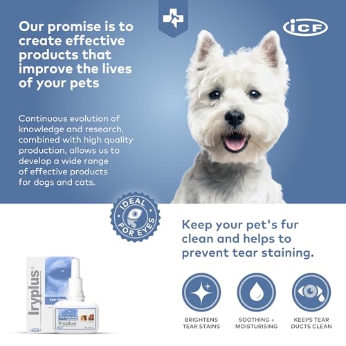 ICF Iryplus® Eye Drops Tear Stain Remover for Dogs