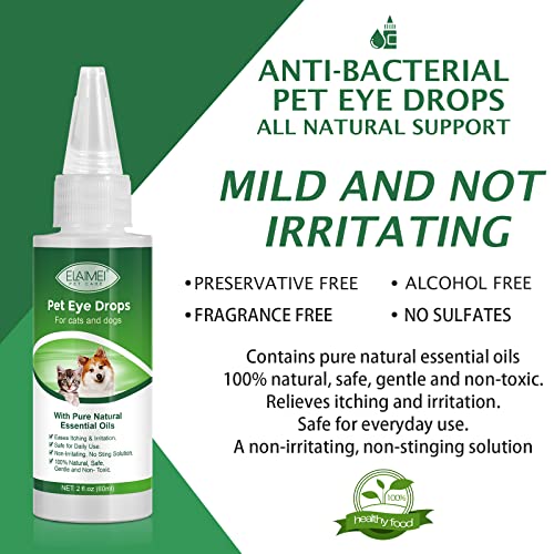 Uocasi Pet Eye Drops for Dogs and Cats
