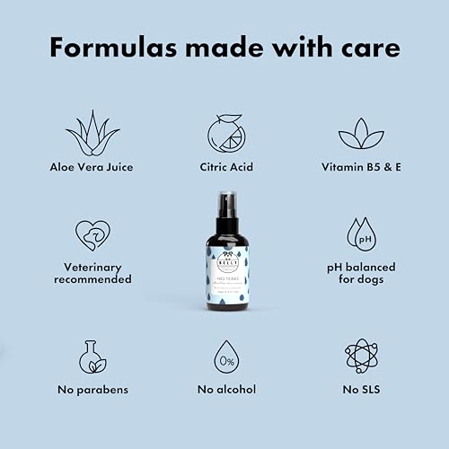 Dog Tear Stain Remover & Eye Care Solution, 100ml