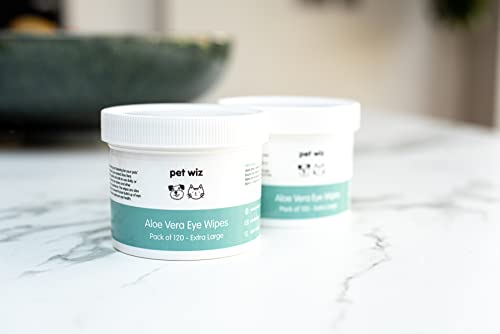 Vet Approved Eye Wipes for Large Dogs | Natural