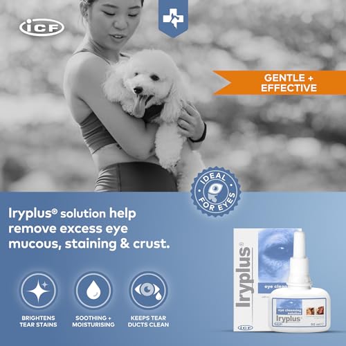 ICF Iryplus® Eye Drops Tear Stain Remover for Dogs