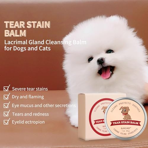 Natural Pet Tear Stain Remover Balm for Dogs