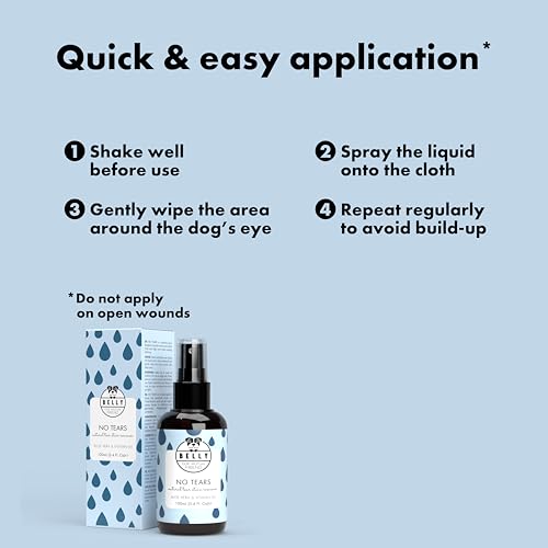 Dog Tear Stain Remover & Eye Care Solution, 100ml