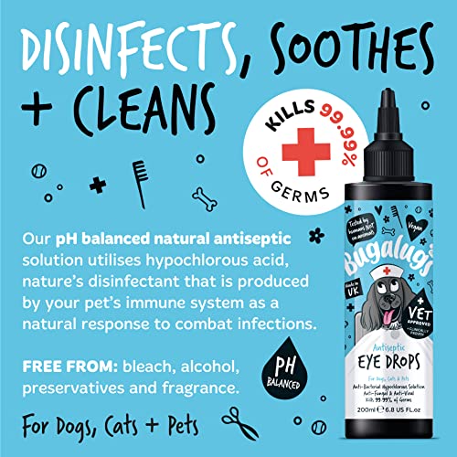 Antibacterial Eye Drops for Dogs, Cats & Puppies