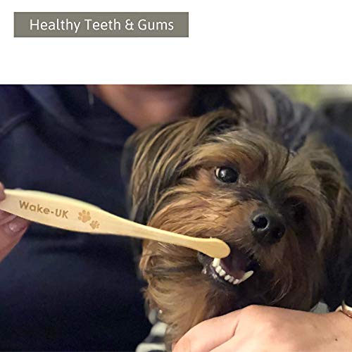 Organic Bamboo Pet Toothbrush, Pack of 2
