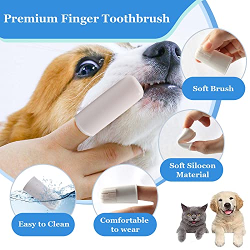 KissDate Dog Toothbrush Variety Pack - Multi-Angle Brushes