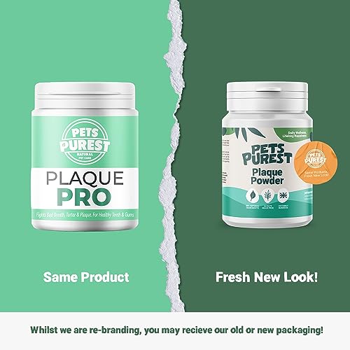 Pets Purest Plaque Off Powder - 185g Dog Oral Care