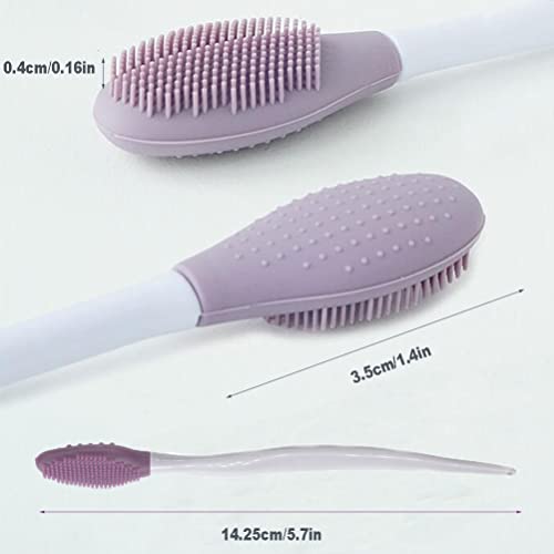 5-pack Double-Sided Soft Silicone Dog Dental Brush Kit