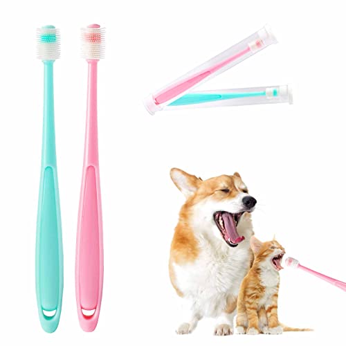 Small Dog 360 Degree Silicone Toothbrush Pack