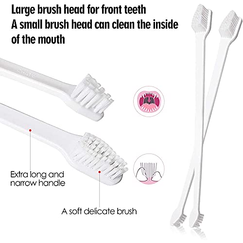 Double Ended Dog & Cat Dental Oral Care Toothbrush