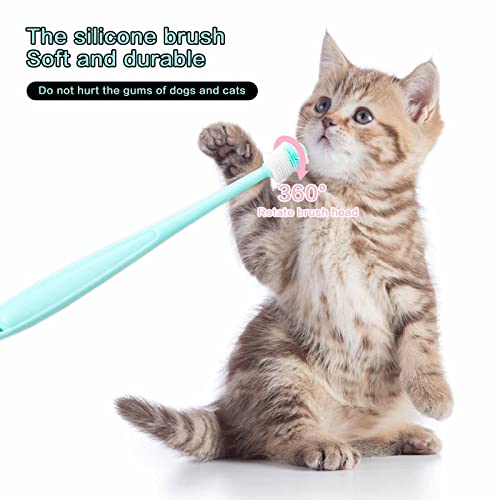 Small Dog 360 Degree Silicone Toothbrush Pack