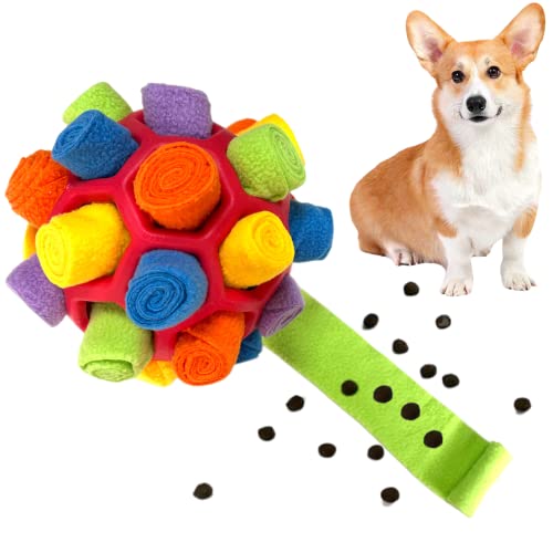 CIIVURR Snuffle Ball Interactive Food Puzzle Toy for Dogs