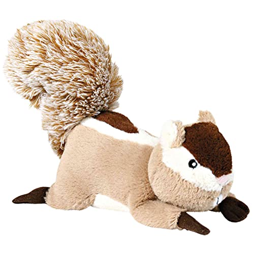 Squeaky Plush Squirrel Dog Toy - 24 cm