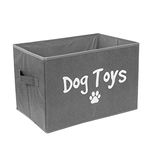 Grey Smart Choice Dog Toy Box