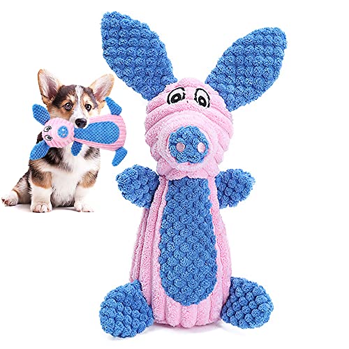 Pig Squeaky Plush Toy for Small-Medium Dogs