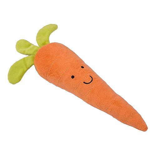 Petface Fluffy Carrot Dog Toy