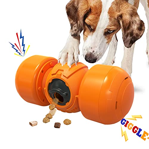 Interactive Rolling Treat Dispenser Puzzle Toy for Dogs