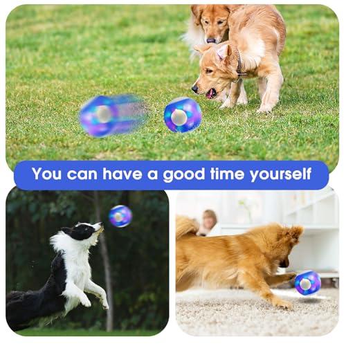 Interactive Smart Dog Ball Toy, Rotating Chaser Ball