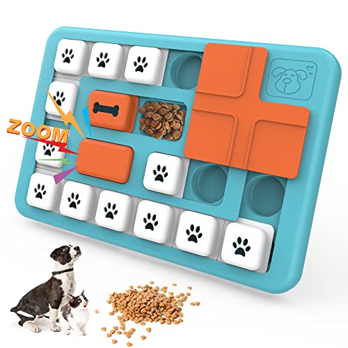 Interactive Slow Feeder Dog Puzzle Toy for IQ Training