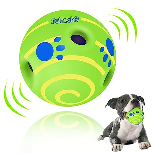 Interactive Indestructible Giggle Ball Toy for Dogs