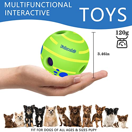 Interactive Indestructible Giggle Ball Toy for Dogs